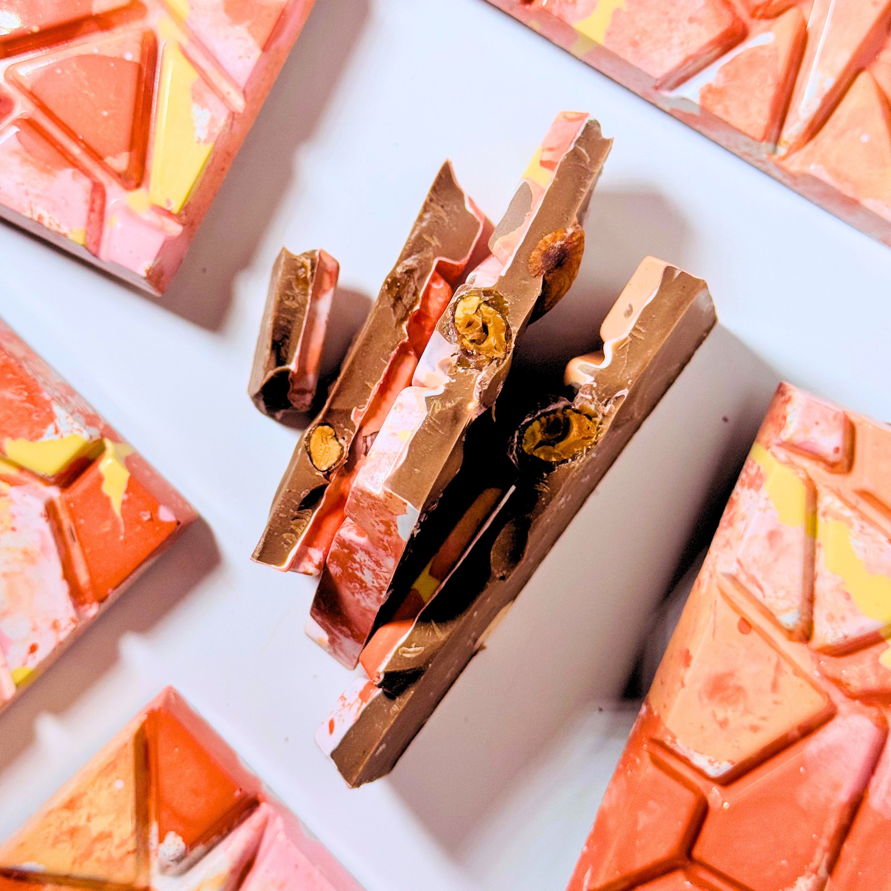 Almond Caramel Sea Salt Slab