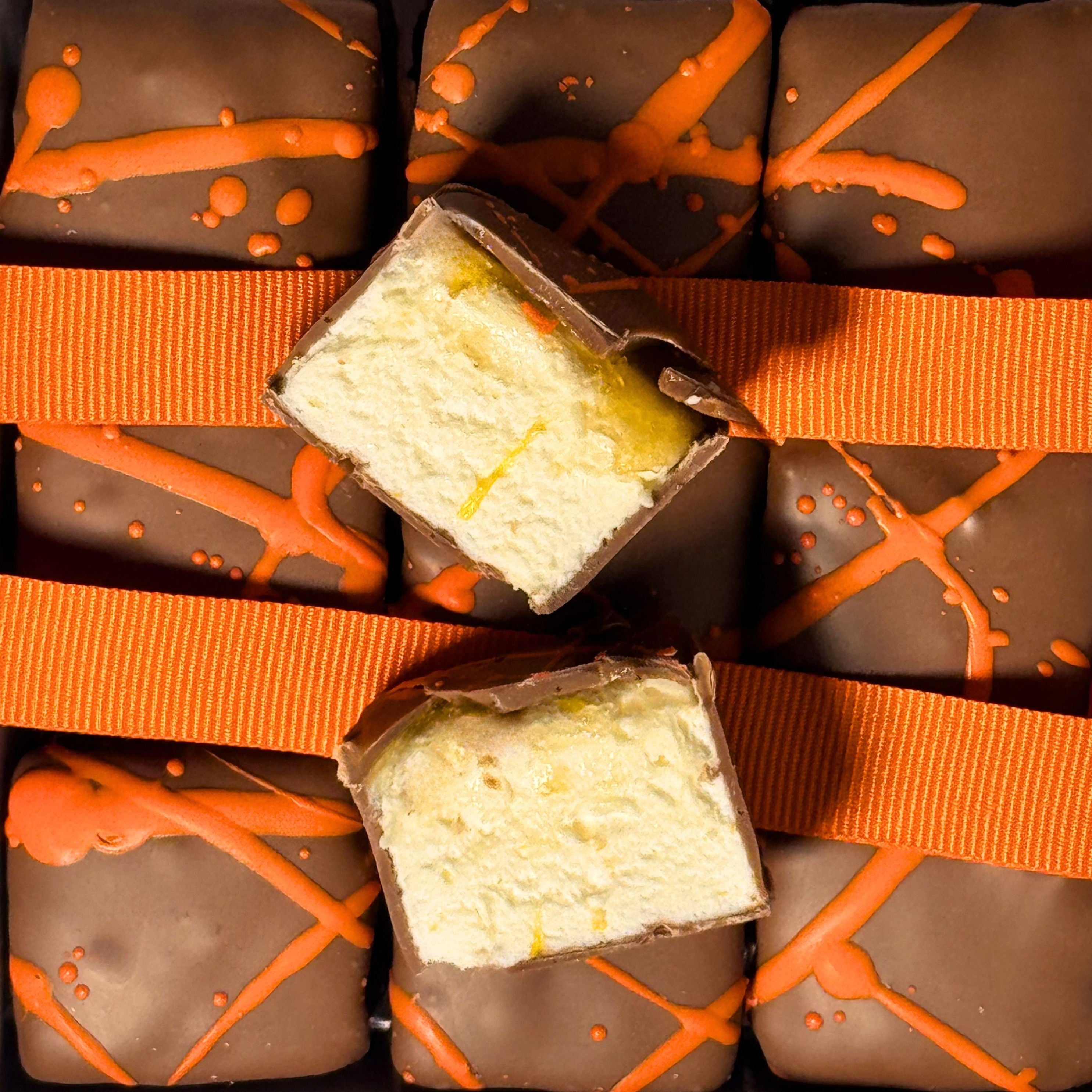 Citrus Enrobed Marshmallows