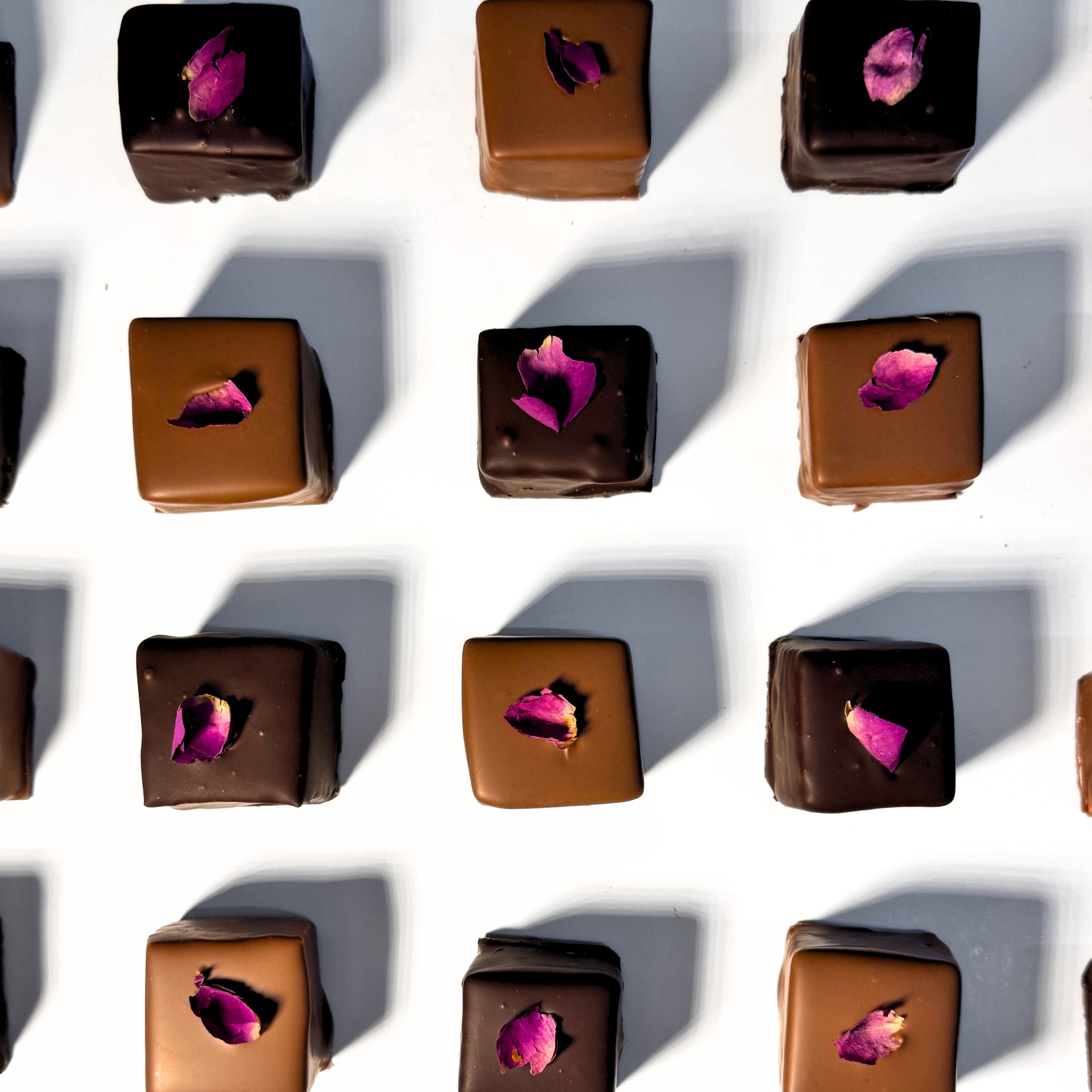 Rose marshmallows