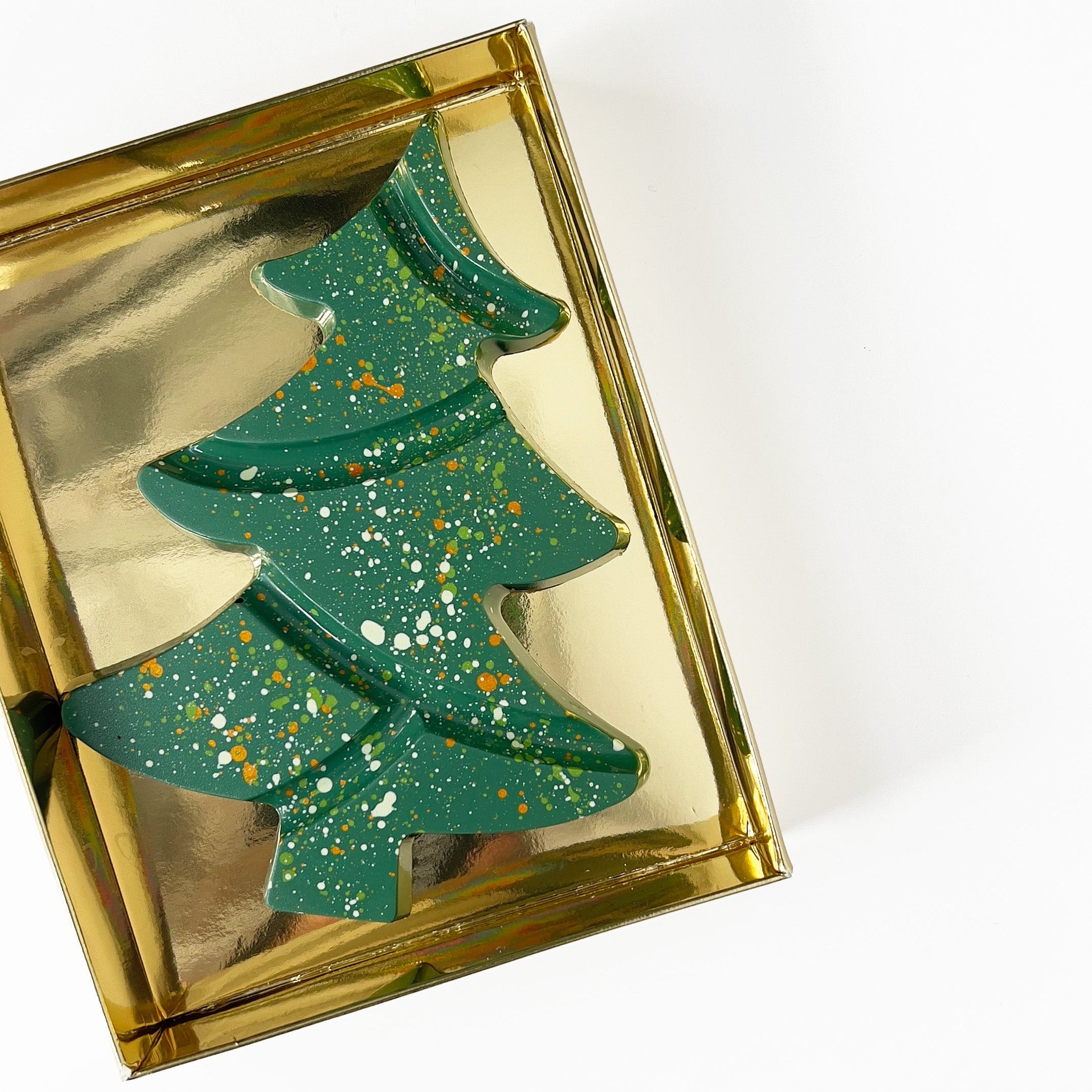 Pistachio & Kataifi Tree in gold box