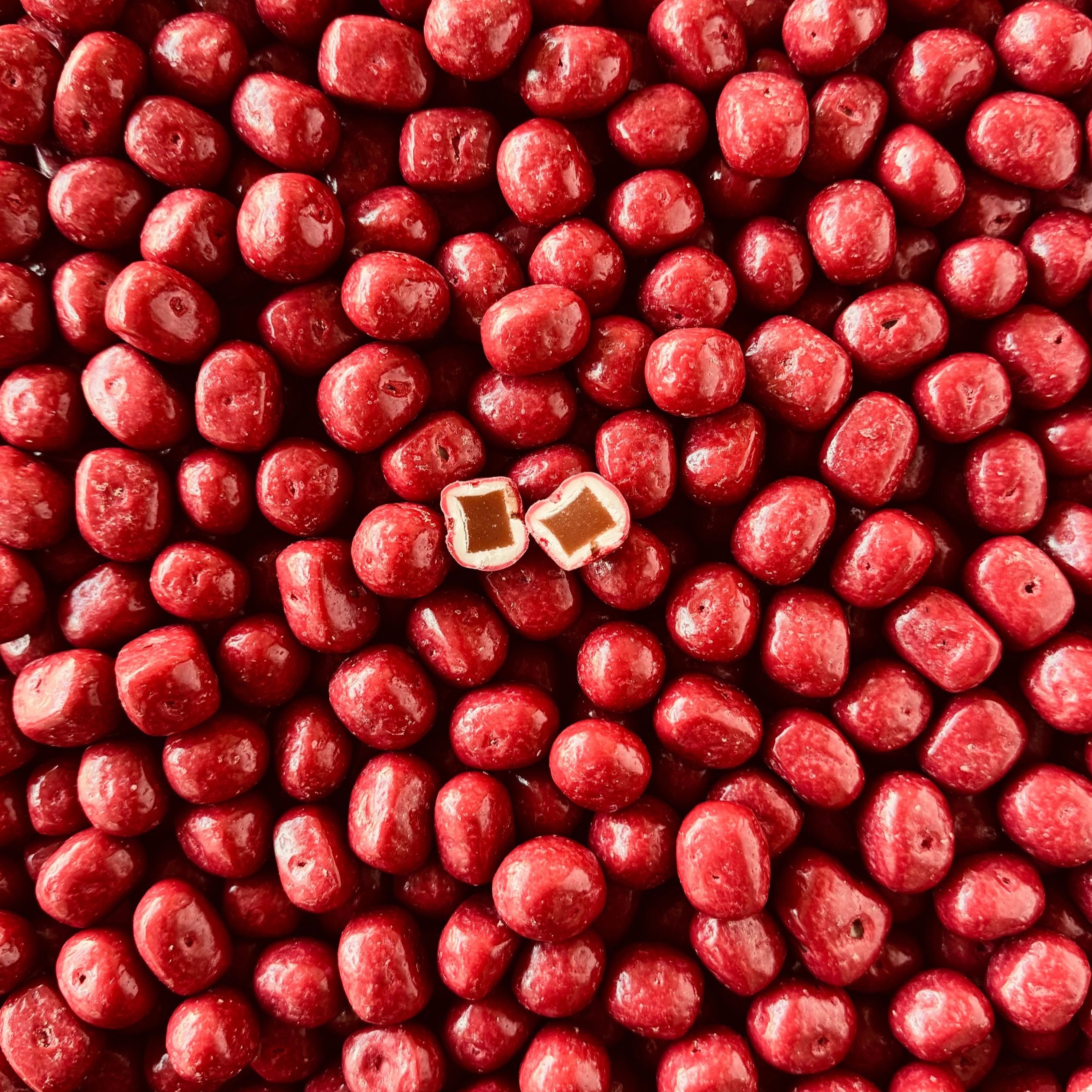 Raspberries & Cream Dragees