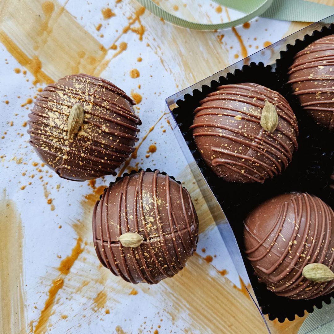 Spiced Chai Chocolate Bomb
