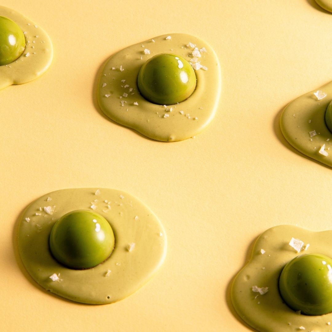 Green Fried Eggs