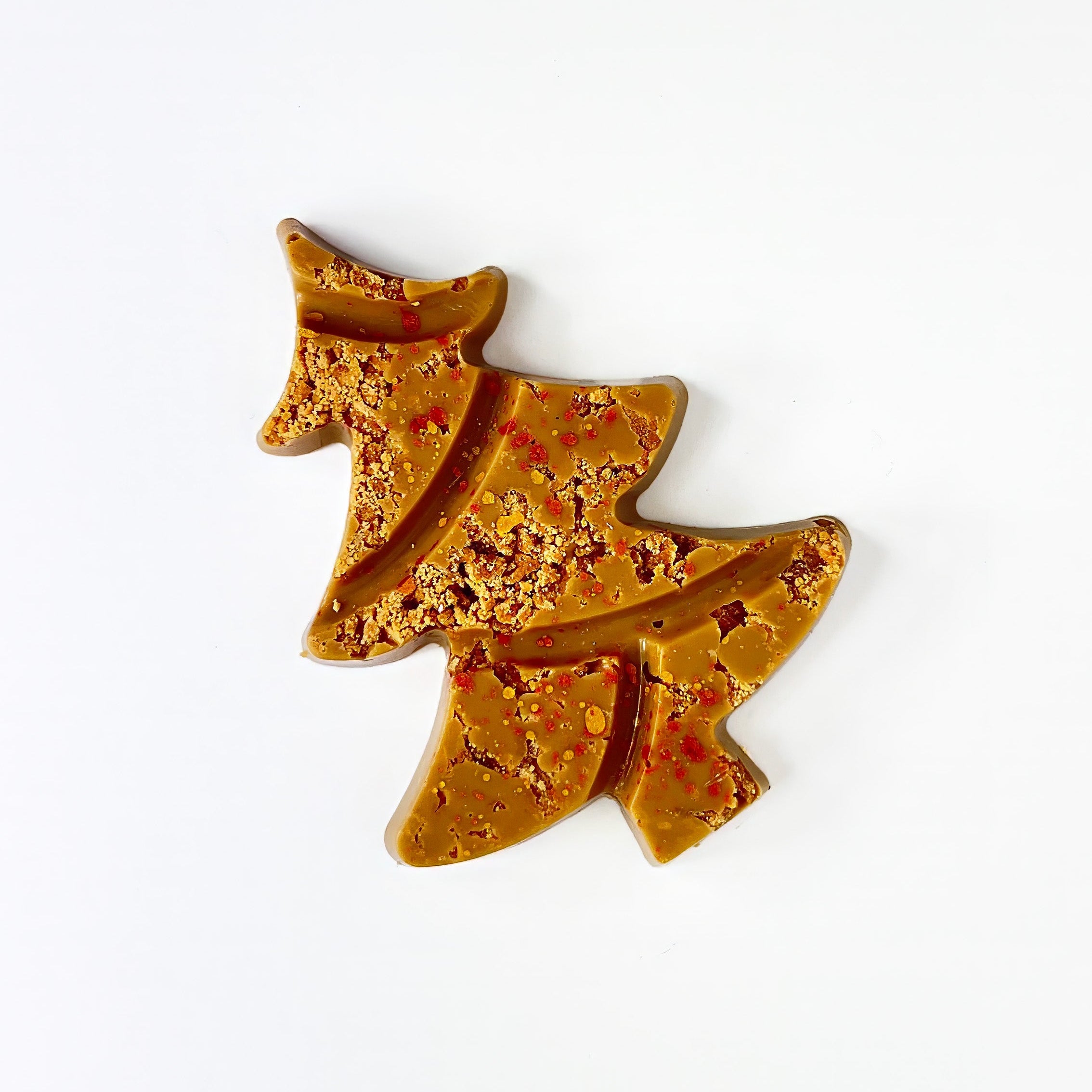 Gold chocolate Christmas tree