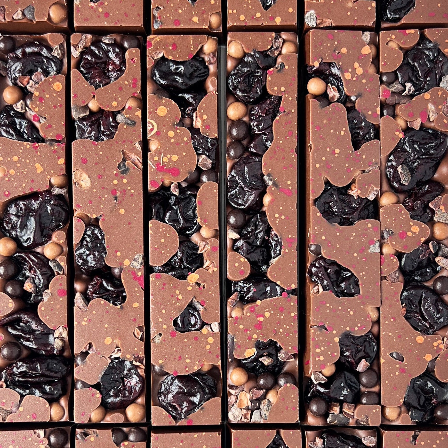 Close up of chocolate bars