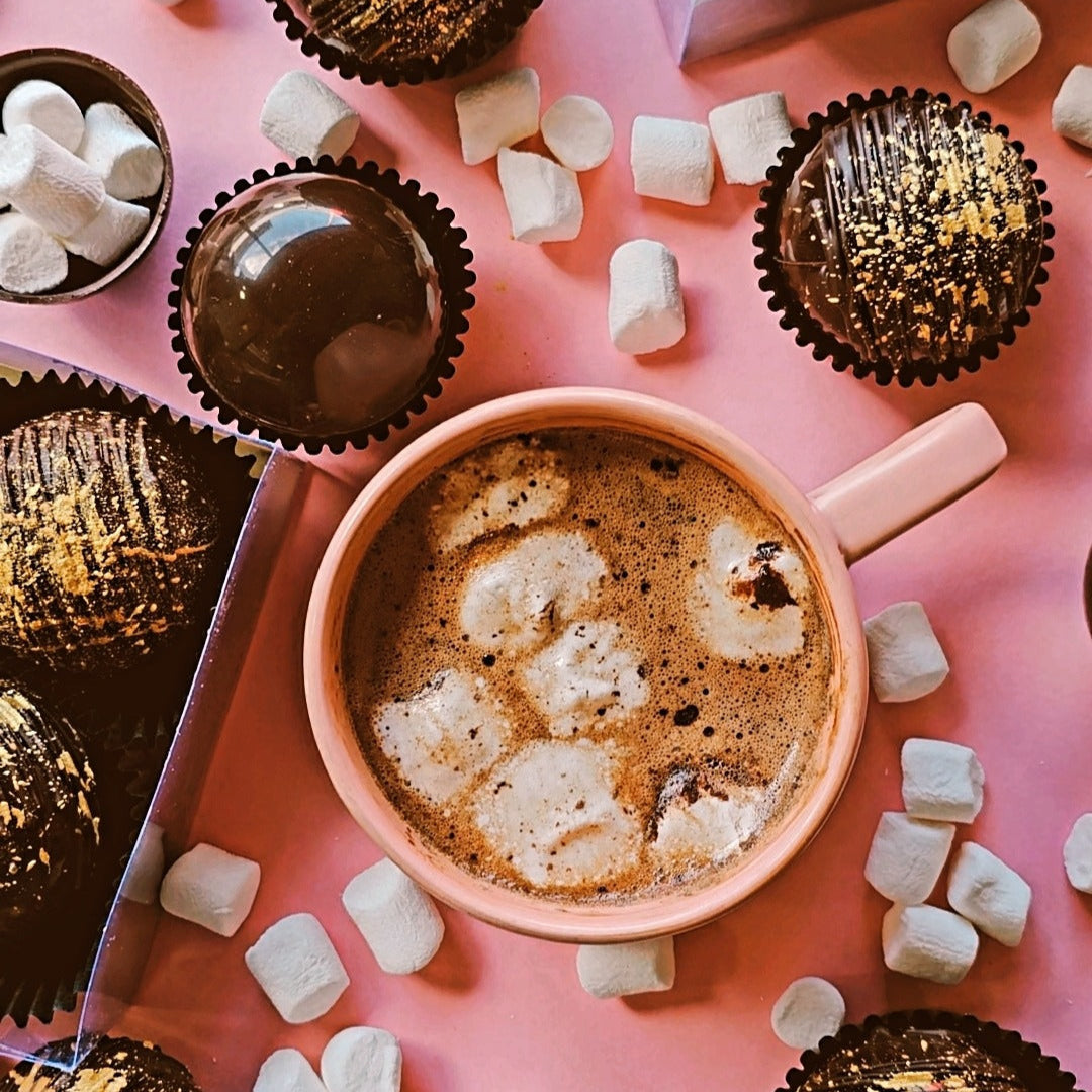 Vegan Hot Chocolate Bombs
